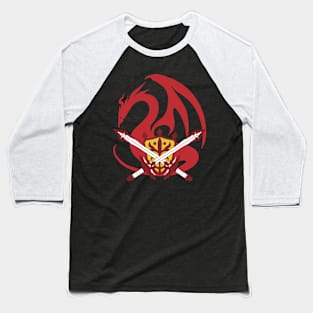 Dragon Killer Achievement Symbol from Chillin' in Another World with Level 2 Super Cheat Powers or Lv2 kara Cheat datta Anime L2KCD-2 Baseball T-Shirt